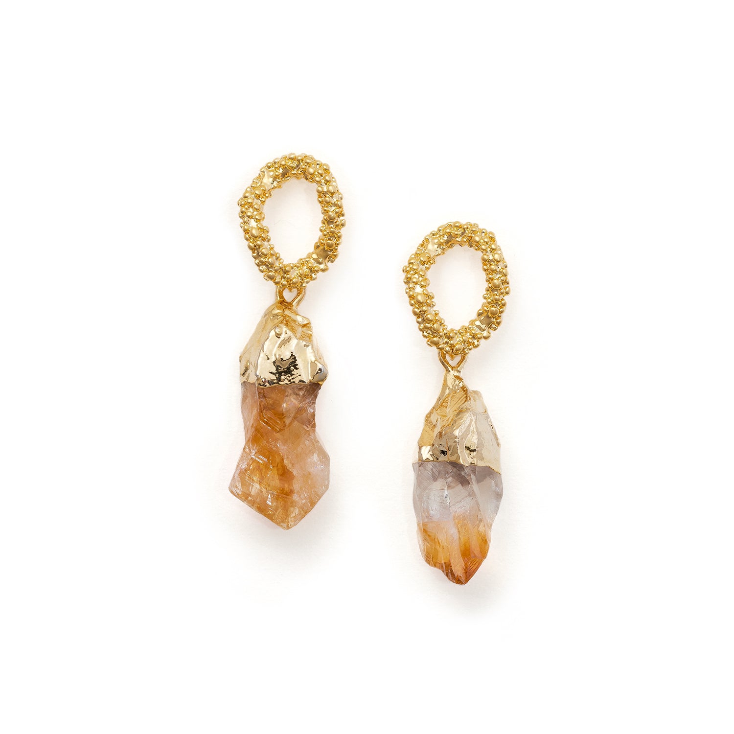 Vintage stone Drop Earrings