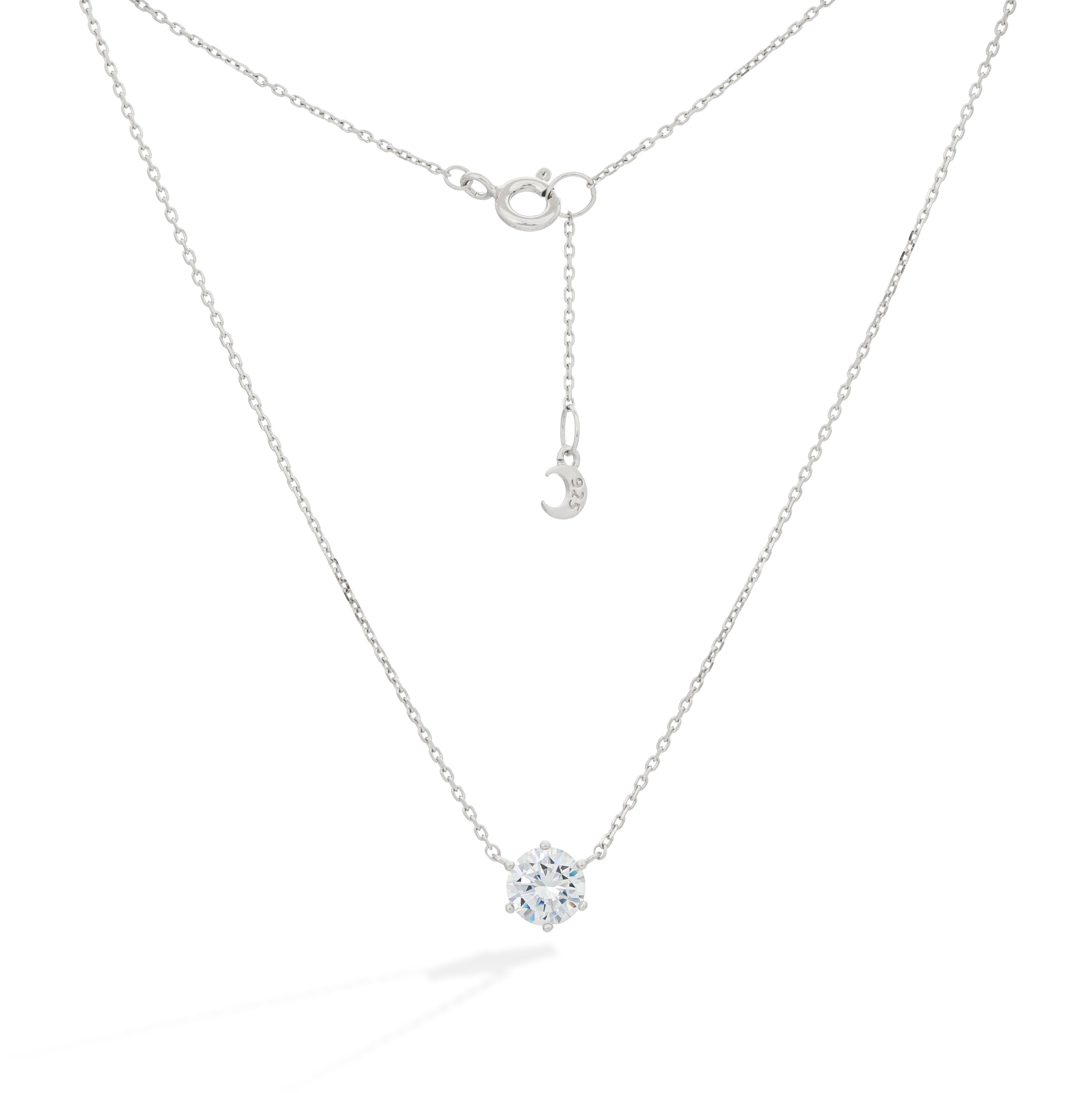 Classic Round Crystal Necklace