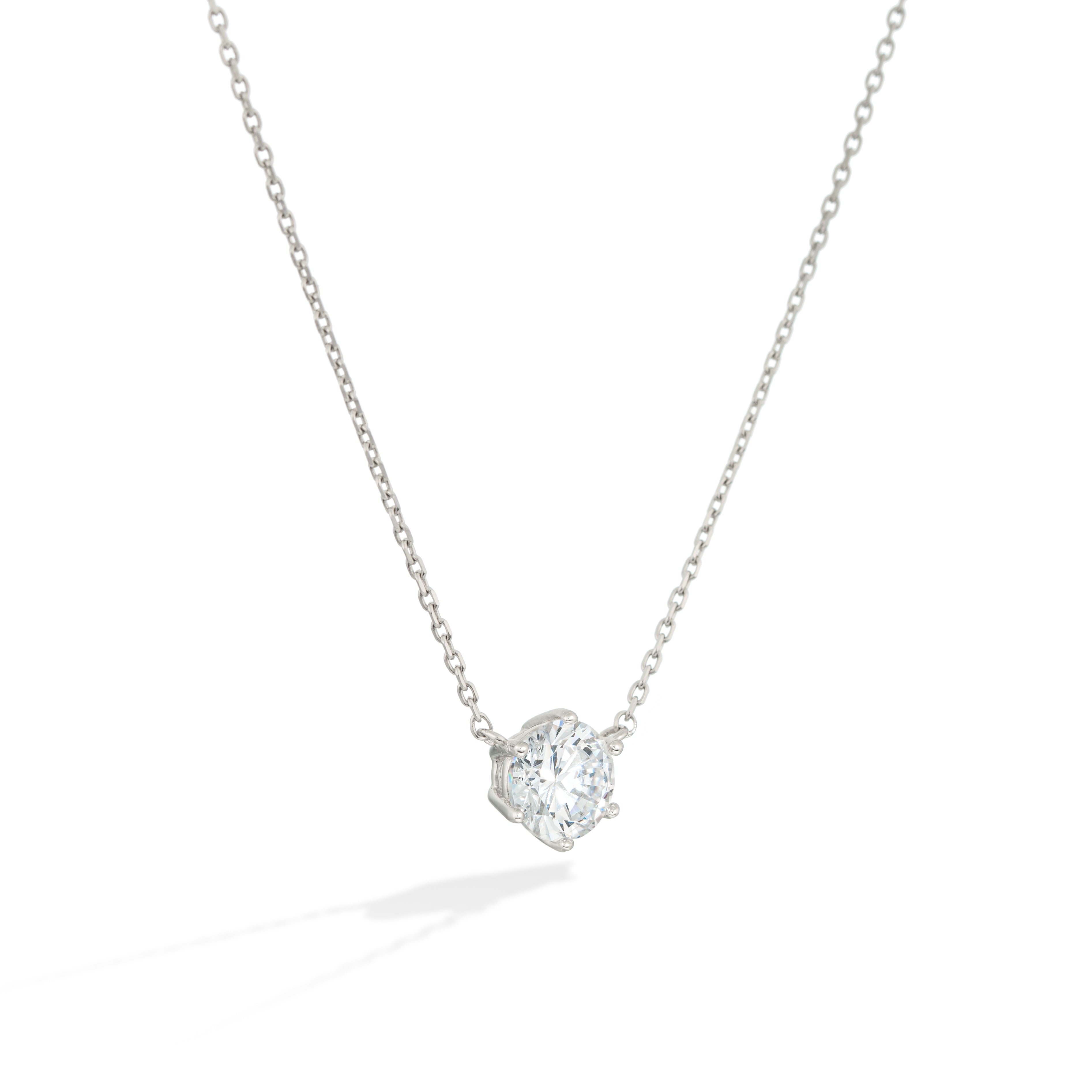 Classic Round Crystal Necklace